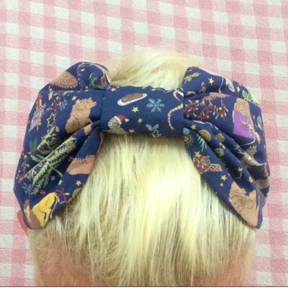 🎄Liberty of London Christmas headband-Match your kiddo’s Classic Prep outfits!